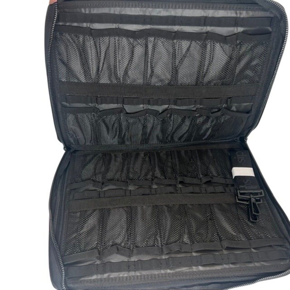 Sipps Speakeasy Mini Liquor Bottle Travel Case Bag - Black New With Tags
